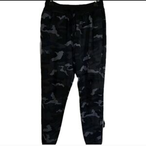 Under Armour Men’s UA Sportstyle Elite Camo Joggers EUC Black Grey Medium